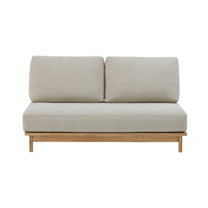 マナー④  ソファ 幅142㎝～200㎝ #キャンバスアイボリー #2人掛け