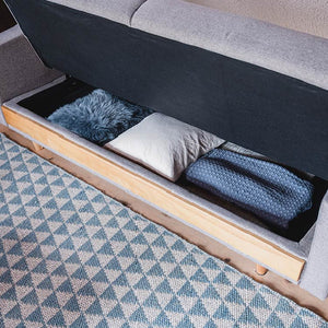 ハーシー ソファベッド #グレー