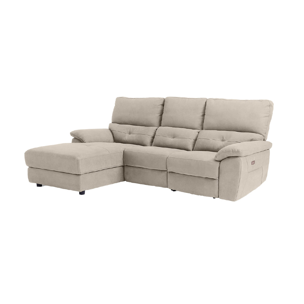 ドラゴ　右スモールカウチソファ　幅219cm