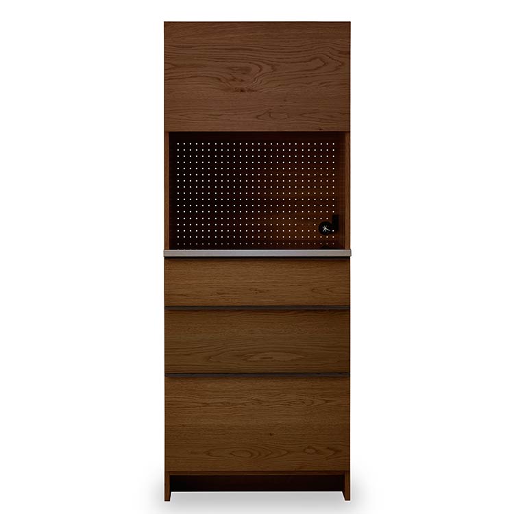 オウルⅡ ダイニングボードセット 幅70cm 上：レンジボード 下：ダイニングボード