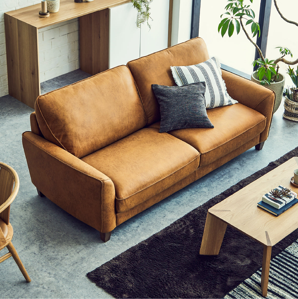 ベルトーネ 3人掛けソファ 幅202cm ｜関家具公式通販サイト