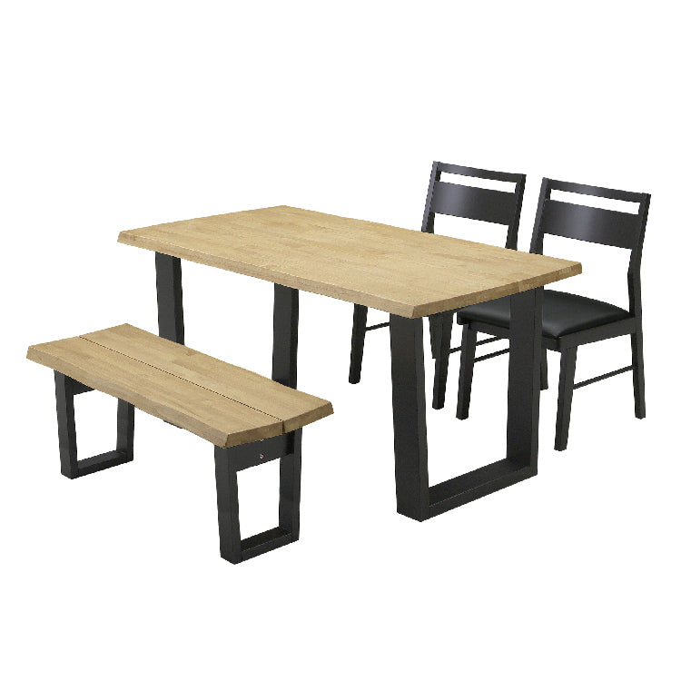 D4点セット レイド ベンチ LBR ｜家具・インテリア通販の関家具【公式】