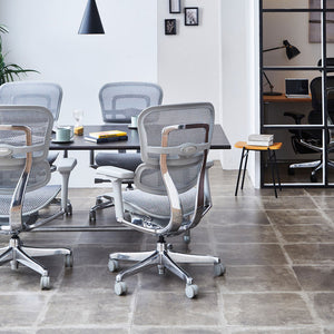 【数量限定】 エルゴヒューマン プロⅡ ロータイプ #レッド×ブラック #ウレタンキャスター