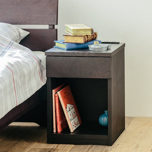 トネリ ナイトテーブル 幅35cm #ブラウン #幅35cm