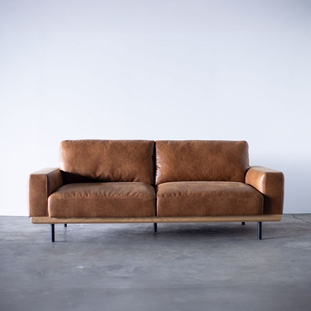 ボルケ 2.5人掛けソファ スーパーレザーテックス