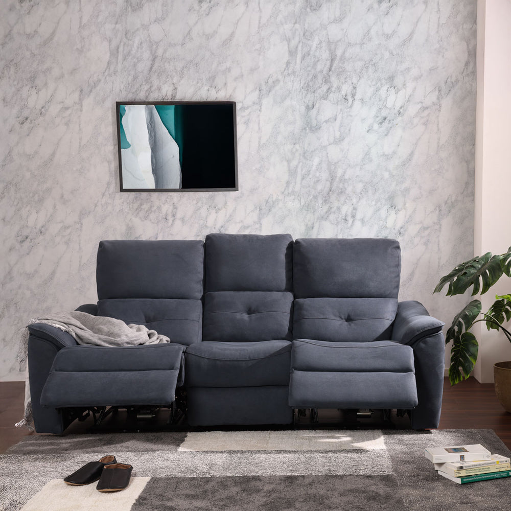 バッジオ　3人掛け電動ソファ幅190cm