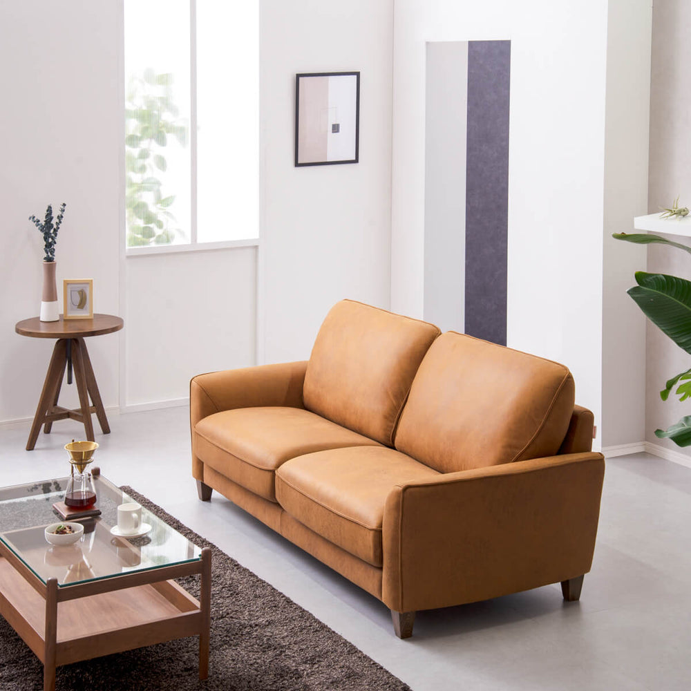 ベルトーネ　3人掛けスモールソファ 幅185cm