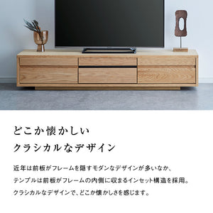 テンプル テレビボード 幅180cm #オーク