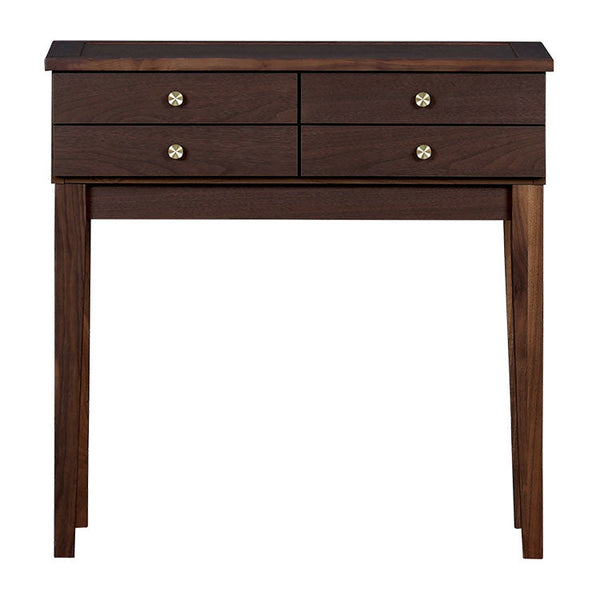 コーニス コンソール テーブル 幅80cm #ウォールナット