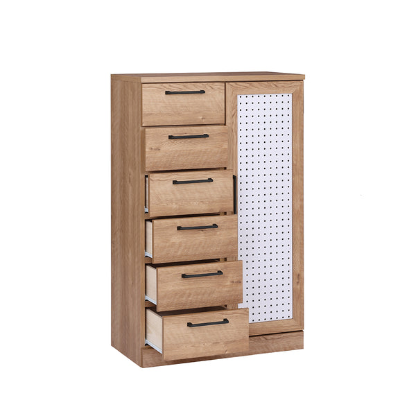 ファースト キャビネット #ウォールナット/ブラック #幅80cm