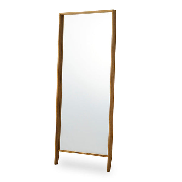 カンナⅡ スタンド ミラー 幅82cm  高さ200cm 全身鏡 #オーク