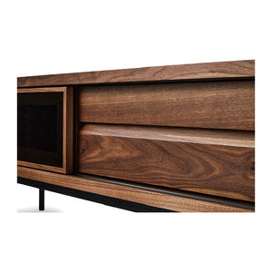 ヨウロウ テレビボード 幅180cm #ウォールナット #台輪タイプ