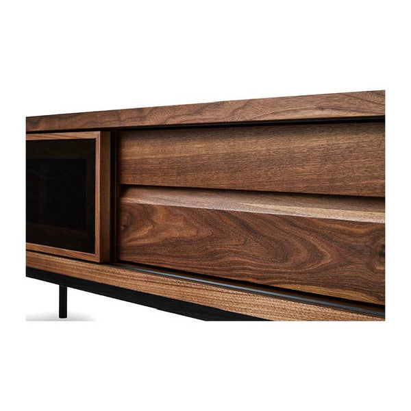 ヨウロウ テレビボード 幅180cm #ウォールナット #台輪タイプ