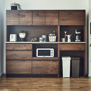 オウルⅡ ダイニングボードセット 幅70cm 上：レンジボード 下：ダイニングボード #オーク