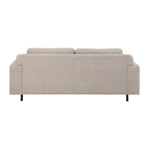 バスク 3人掛けソファ キャンバス #アイボリー