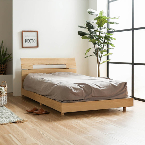 オセロット ベッドフレーム #ナチュラル #シングル