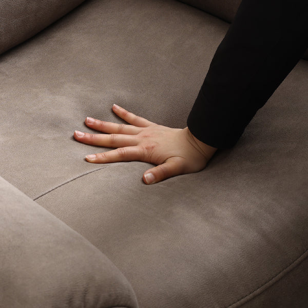 カルディア　パーソナル電動ソファ　幅79cm #PLT102 インディーブルー（プライムレザーテックス）