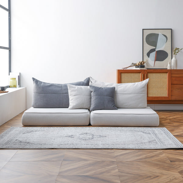 カーラ 1人掛けソファ ペット専用 #ストーンホワイト