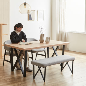 ゼニス ダイニングチェア #アイボリー