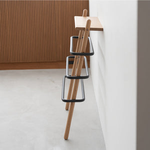 スーク シューズ ラック #オーク×ホワイト