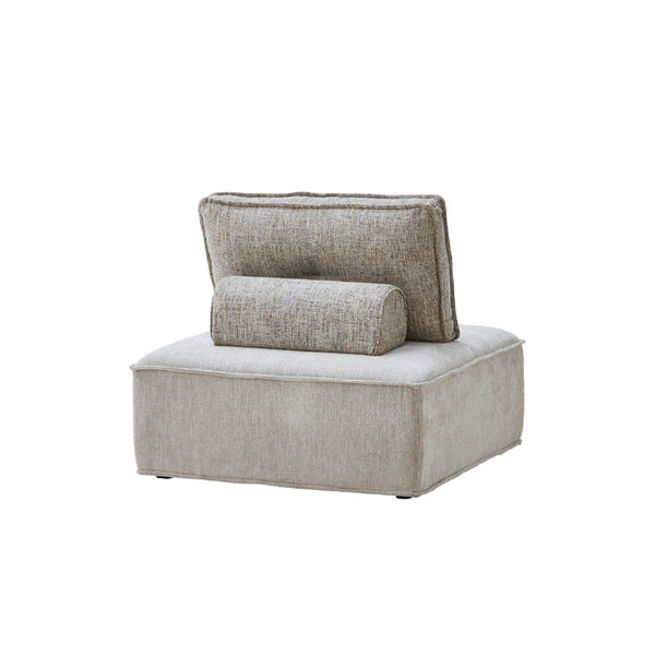 ベリティ 1.5人掛けソファ #アイボリー/ベージュ