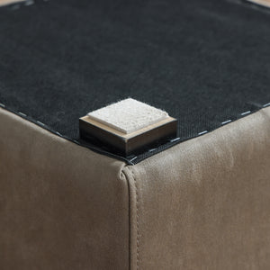 キューブモード　スツール　幅41cm #A41 カスタード（ファブリックAランク）