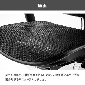 エルゴヒューマン エンジョイⅡ ロータイプ #レッド×グレー #ウレタンキャスター