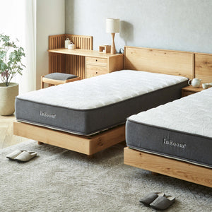 スーパーソフトフォームで体圧分散性を高め、反発弾性60%以上の超高反発ウレタンフォームでしっかり寝返りをサポートします。※画像はシングルサイズです。 #シングル