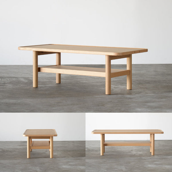 ホルン リビングテーブル センターテーブル #オーク