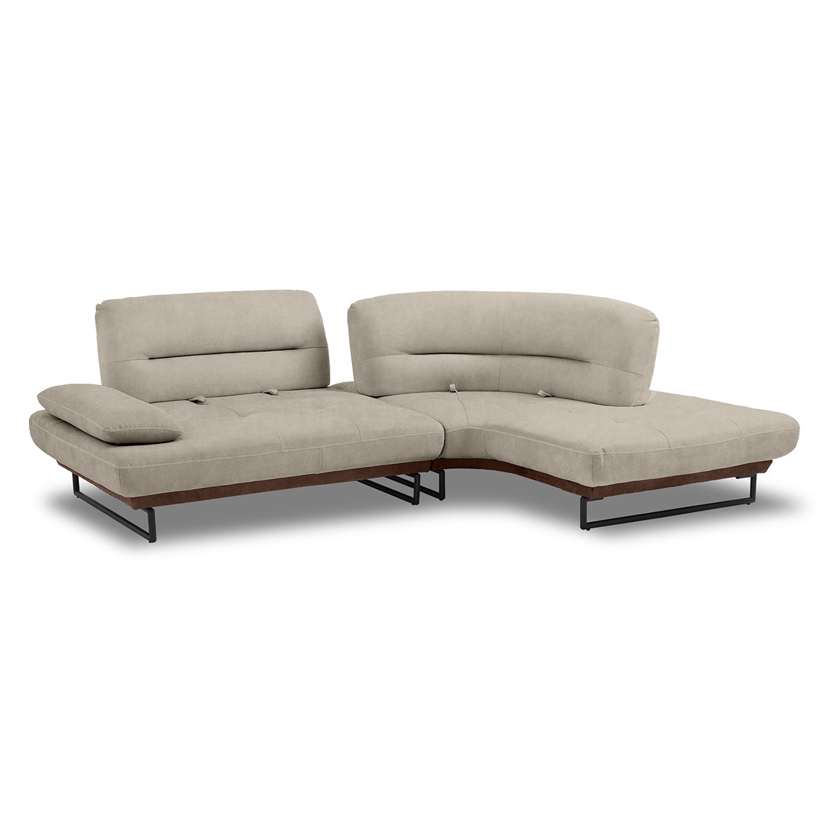 ラルス 右スモールカウチ 幅240cm ｜関家具公式通販サイト