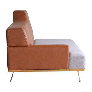 イットソファ 2.5人掛け右肘 #キャニオンブラウン×ライトグレー