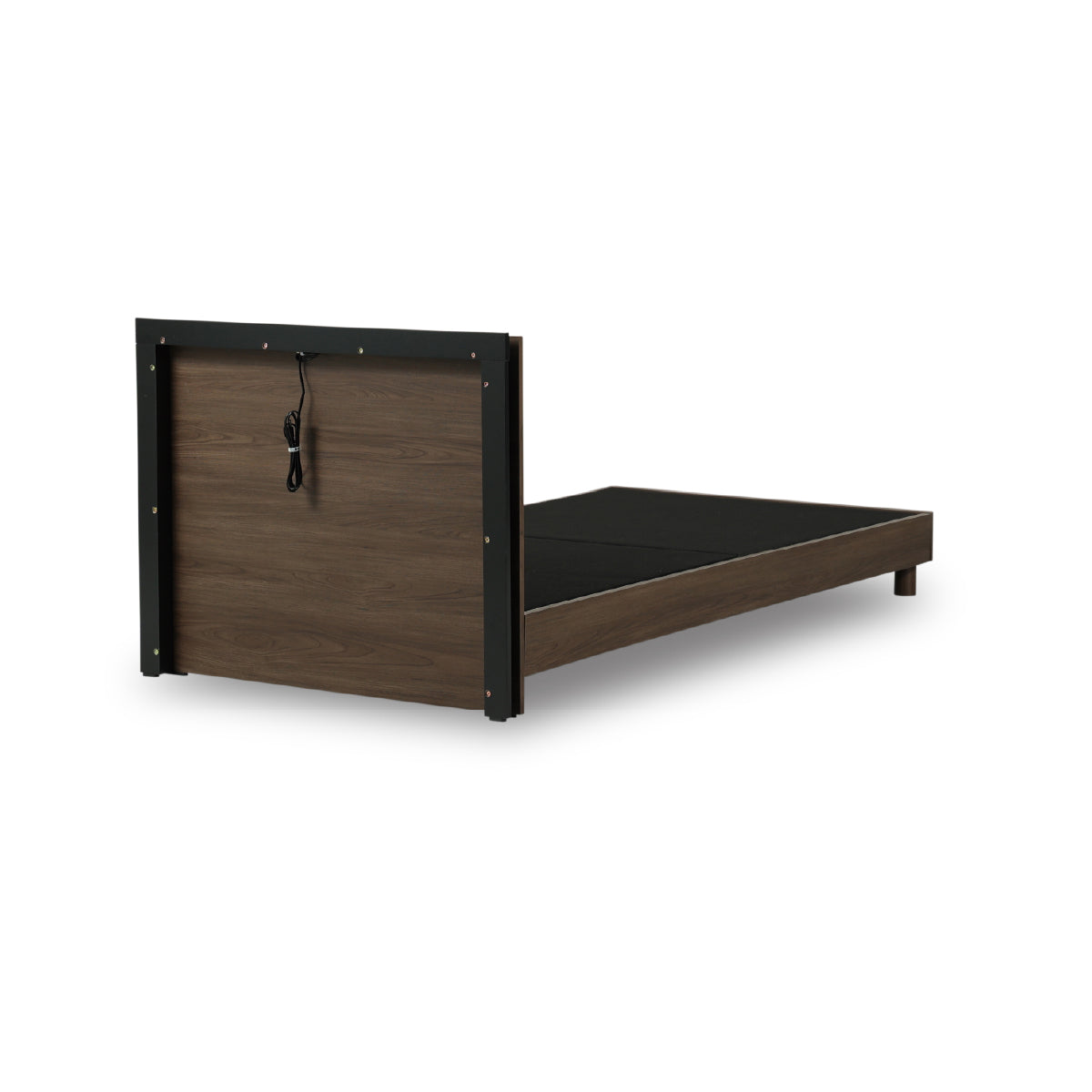 クレノ ベッドフレーム 2口コンセント 引出し 収納