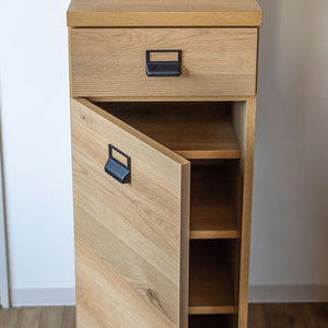 ダストン ダイニングボード 40cm(上台:ガラス戸左開き 下台:左開) #Default Title