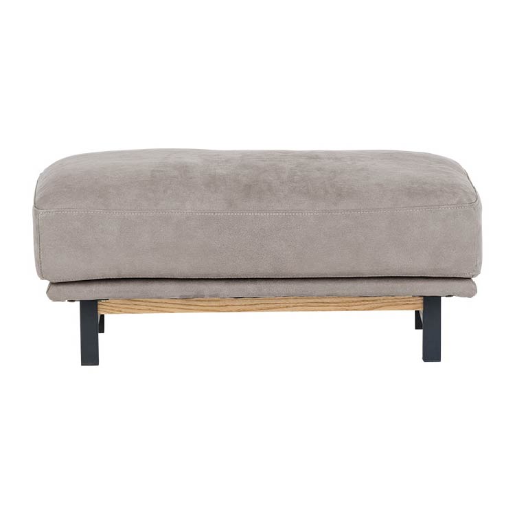 【OUTLET】ボアレス オットマン PLT111プラチナグレー