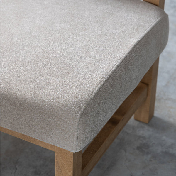 メレⅢ 1人掛けソファ #モカブラウン×ミストホワイト