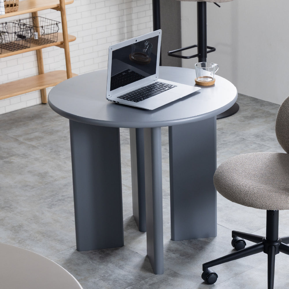 【OUTLET】ロキン ダイニングテーブル 幅80㎝ グレー