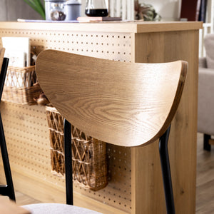 ジャガー ダイニングチェア #合皮ベージュ