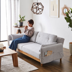 ３段階のリクライニングが可能なのでくつろげます。 #ブルー