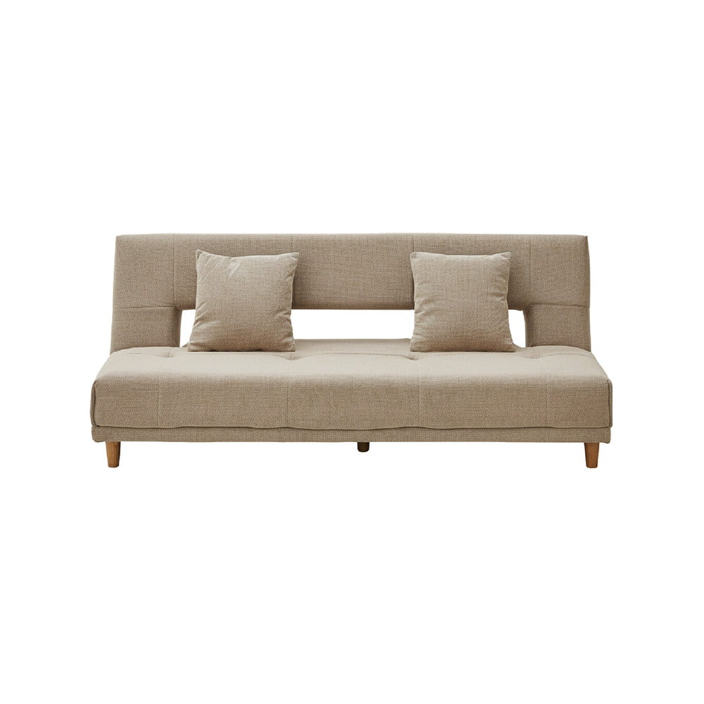 アーク ソファベッド 幅184cm リクライニング クッション付 ファブリック