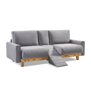 アルデ ３人掛けソファ ペット専用ソファ カバーリング #ストーンホワイト