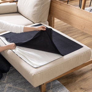 マナー④ 1.5人掛けソファ 幅100cm ファブリック #キャンバスアイボリー