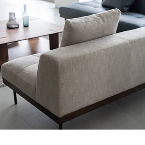 シグルス 2.5人掛けソファ 幅180cm #ステングレー #左背