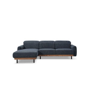 木部ブラウン #A41 カスタード（ファブリックAランク） #木部ナチュラル