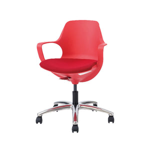 ポゴ オフィスチェア #レッド×ディープレッド