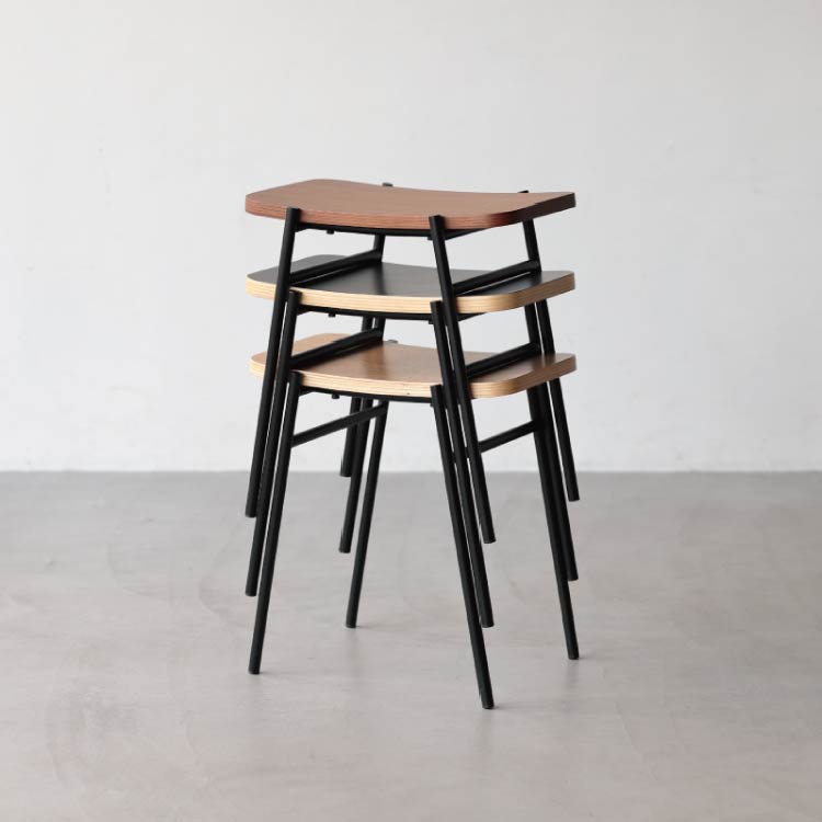 【2個セット】 関家具 KAPELL カペル スツール オーク スタッキング可能 2個セット】 関家具 KAPELL カペル スツール オーク スタッキング可能