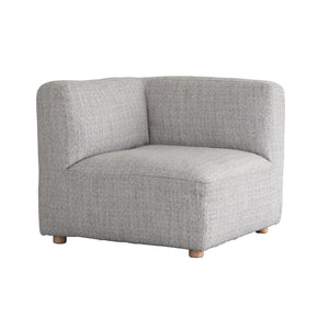 ピープル コーナー ソファ 幅83cm #フロストグレー