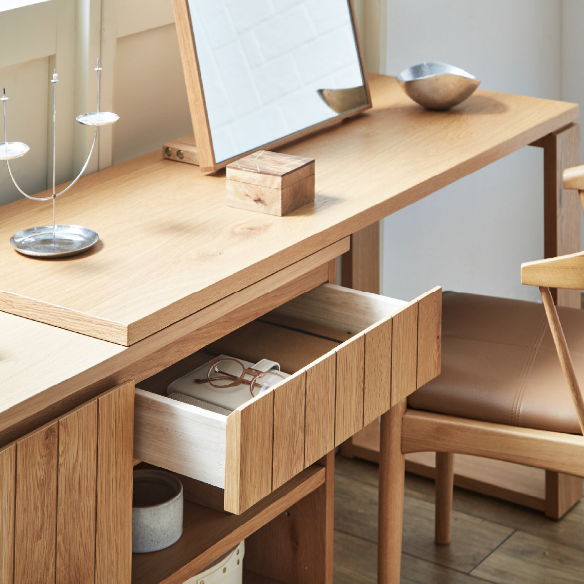 ノアナ キャビネットデスク