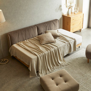 ヘッドクッションで造る、<br> 寝室の新スタイル。 #シングル #ベッドフレーム単体