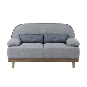 ニーム 2人掛け 幅140cm #グレー