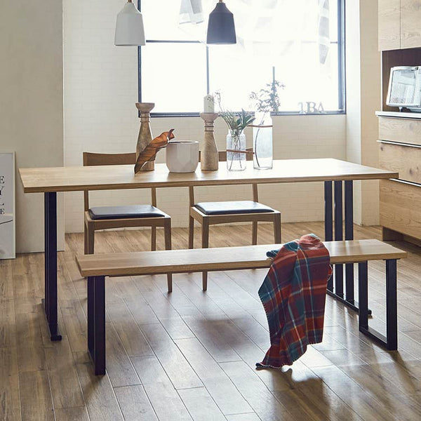 ボスⅢ ベンチ 幅140cm #ウォールナット